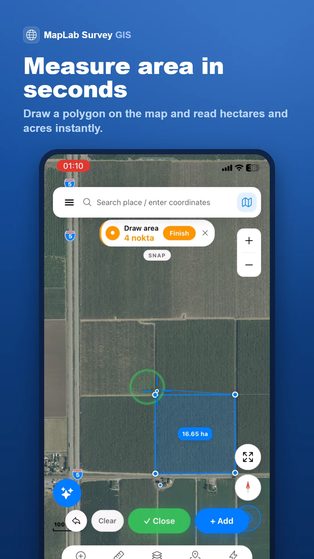 MapLab Survey - GIS, CAD, Land screenshot