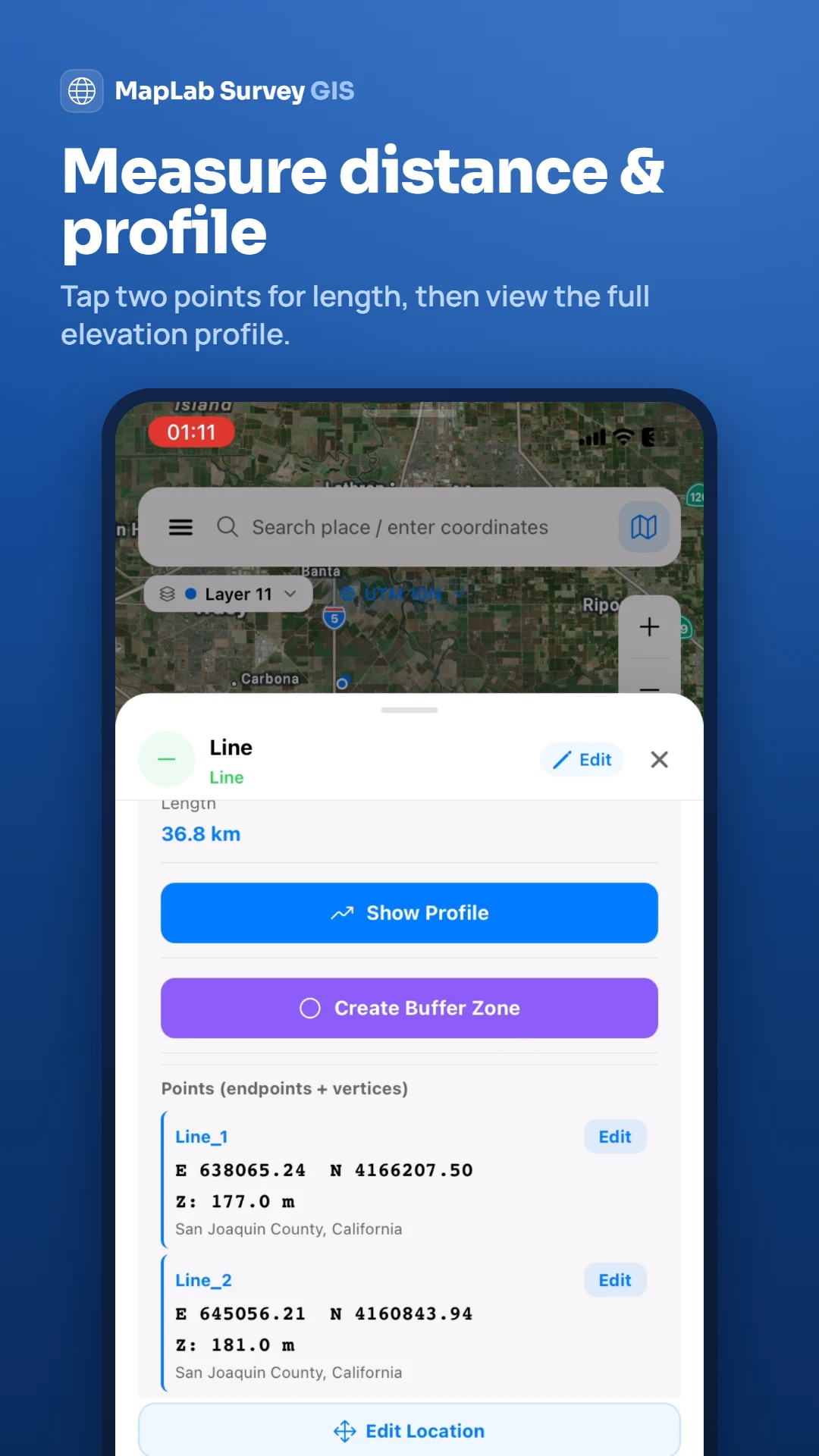 MapLab Survey - GIS, CAD, Land screenshot