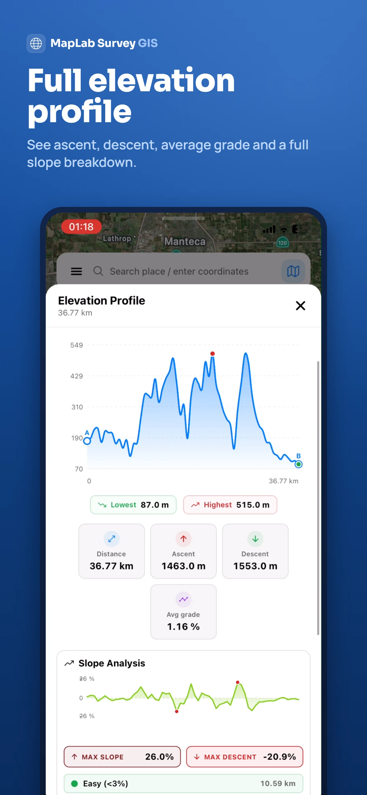 MapLab Survey - GIS, CAD, Land screenshot
